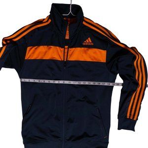 Adidas Men's Jacket Stripe Medium Orange
